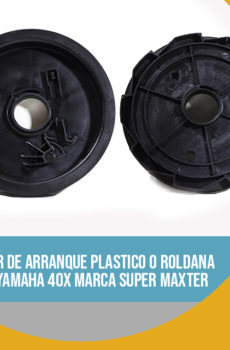 Tambor de arranque plástico o roldana para Yamaha 40X