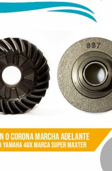 Piñón o Corona marcha adelante para Yamaha 40X